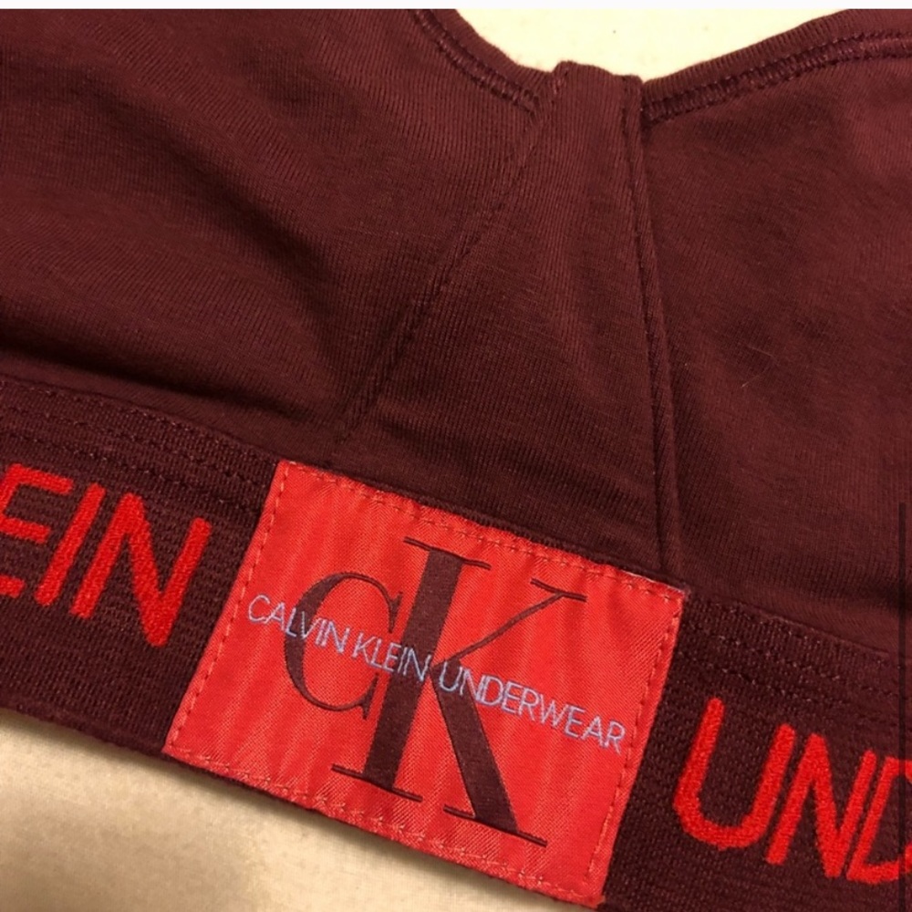 Calvin Klein Monogram Bralette - Picture 3 of 3